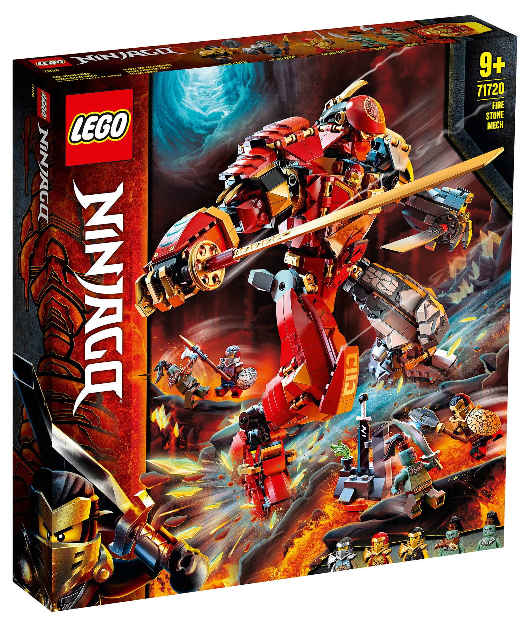 高清大图来了!乐高幻影忍者(ninjago)2020年下半年新品