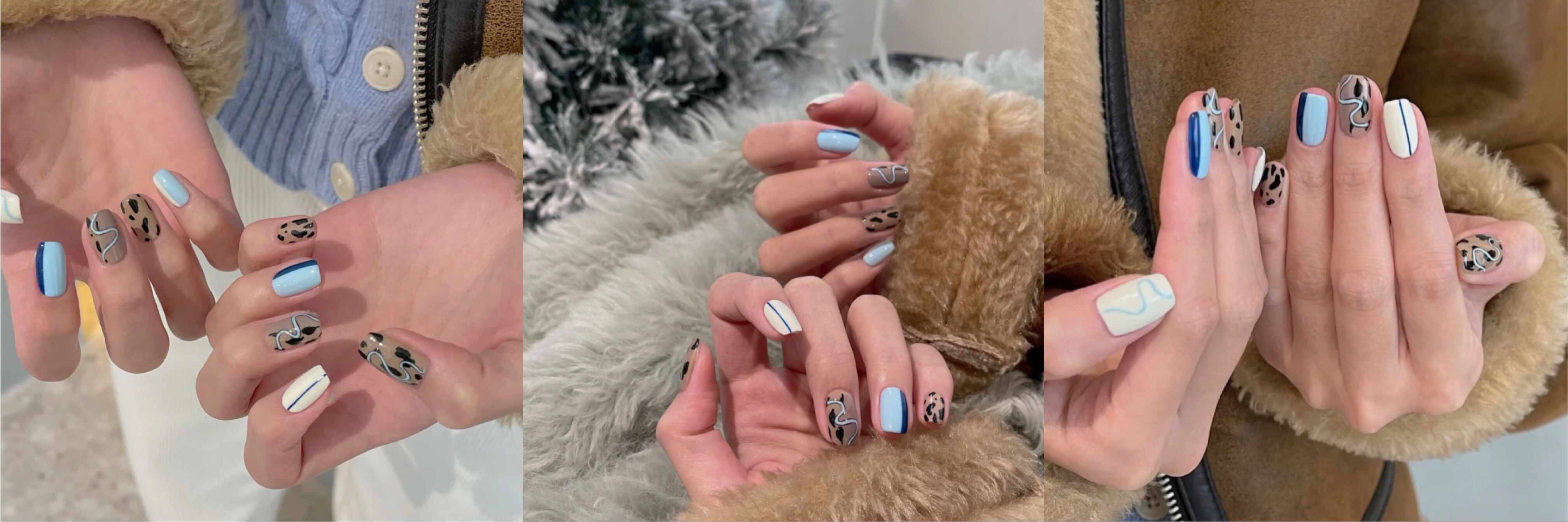 豹纹美甲图片 美甲图片2021豹纹-诚智百科网