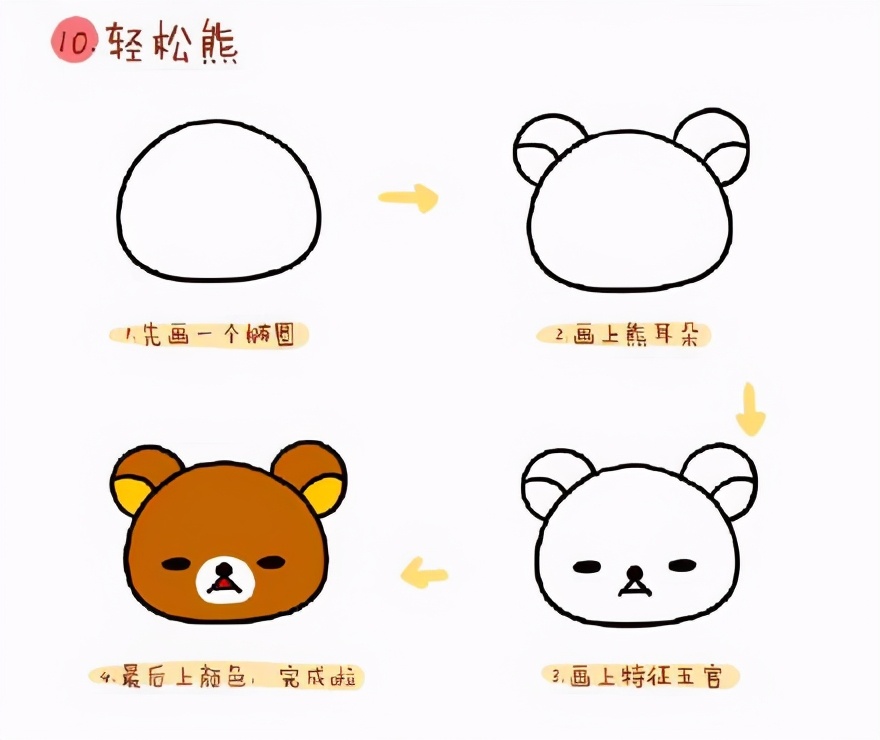手账简笔画，手账插画简笔画教程