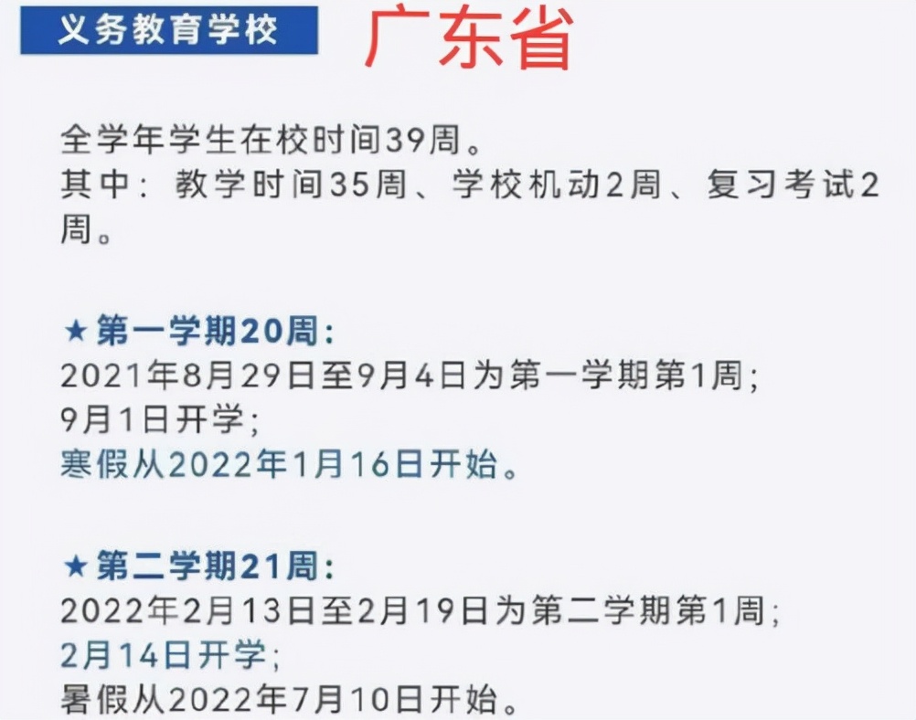 2022年多地学生放假时间出炉，上海学生很幸福，家长却愁容满面