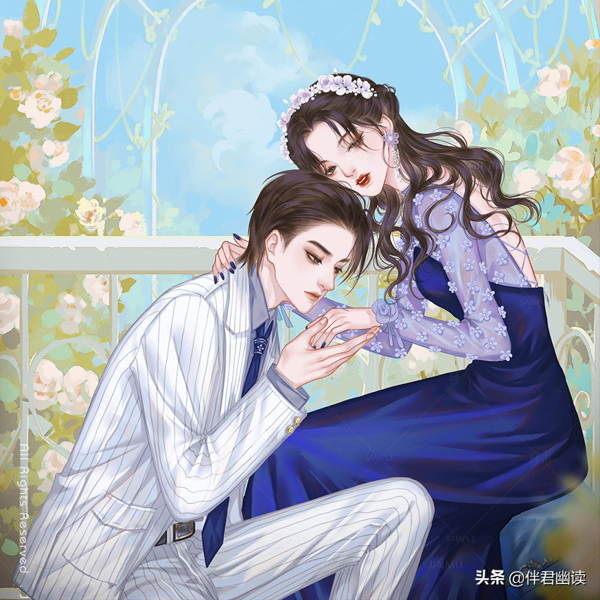 推文+资源：校园小甜文，校霸VS学霸，从校园到婚纱，甜