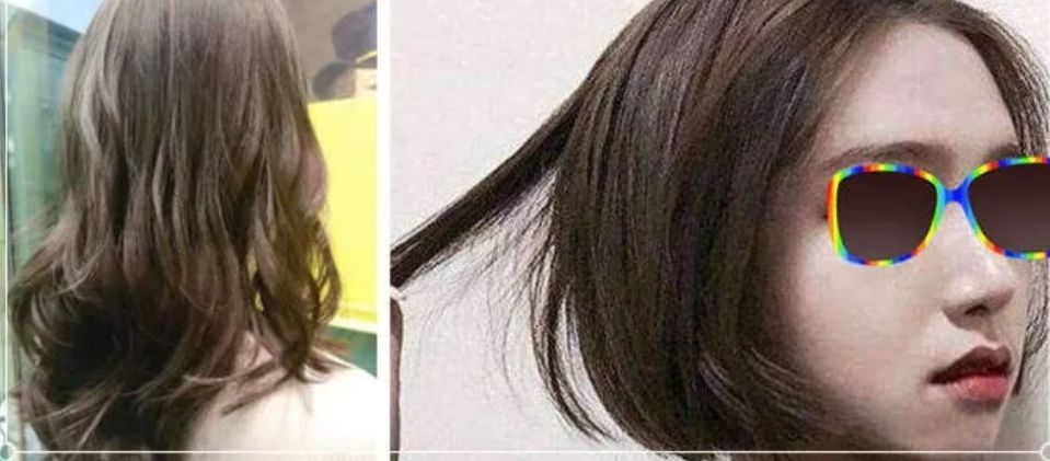 在黑色的头发上可以直接染出这些颜色