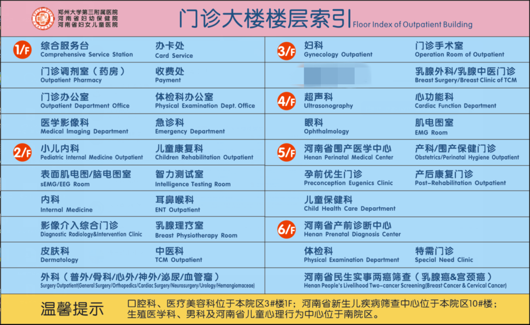 郑州大学第三附属医院门诊楼优化调整，更高效、更便捷