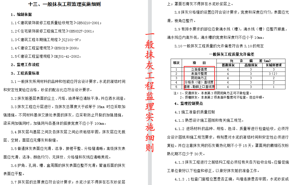 监理老是想跑路？318页房建工程监理实施细则，规范具体太实用
