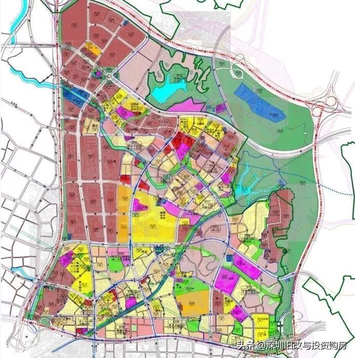 龙岗区坂田街道杨美村城市更新佳兆业拓信义强强联合打造综合体
