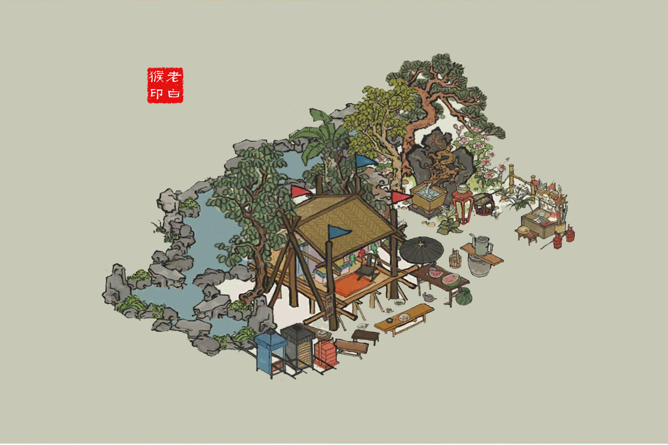 「江南百景图」#布局攻略#杭州小布局合集，总有一款是你喜欢的
