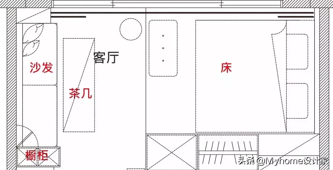 10㎡客厅的10种布局方案，客餐厅一体，小户型还大两倍