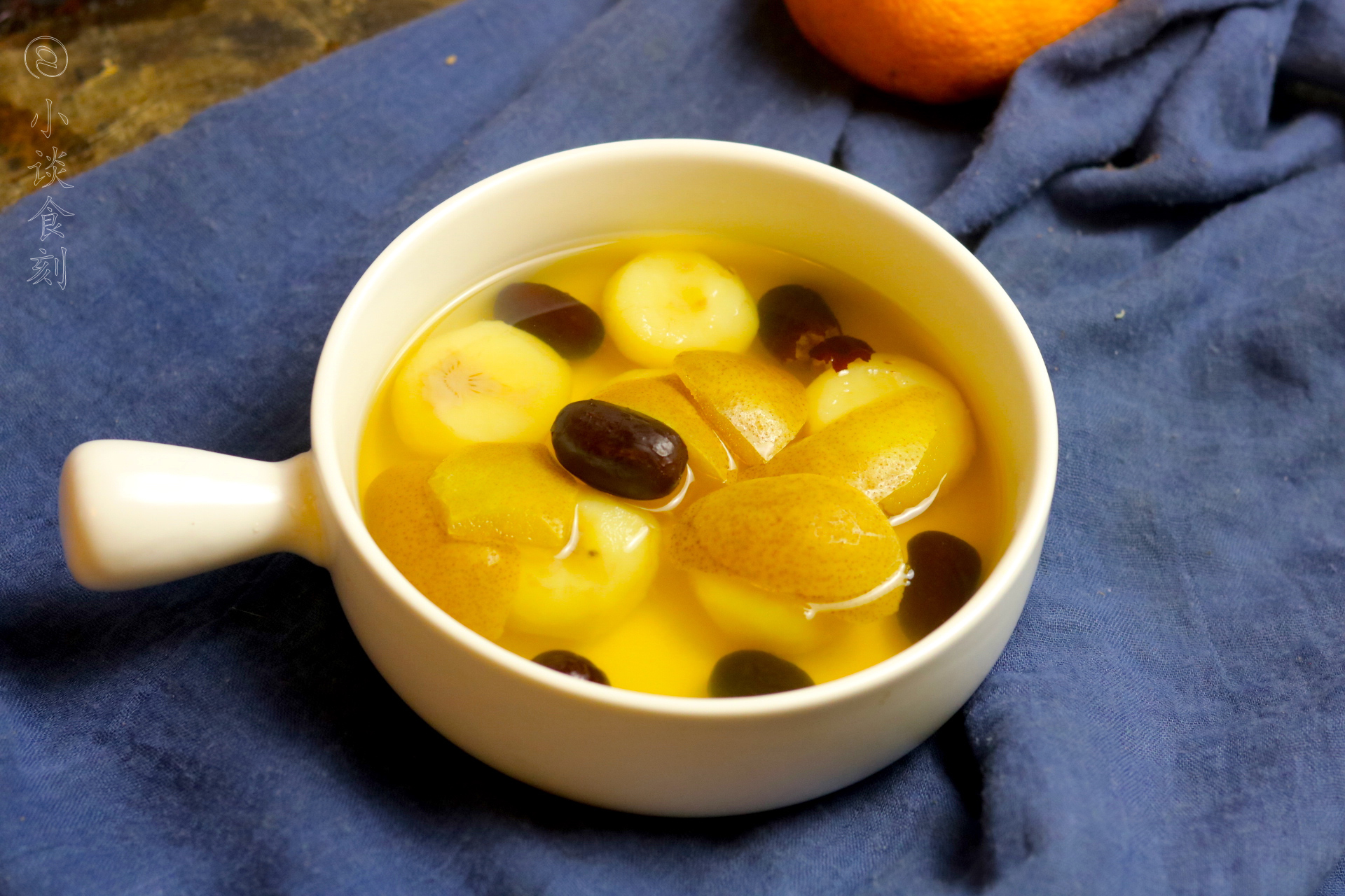 【梨子荸荠汤】