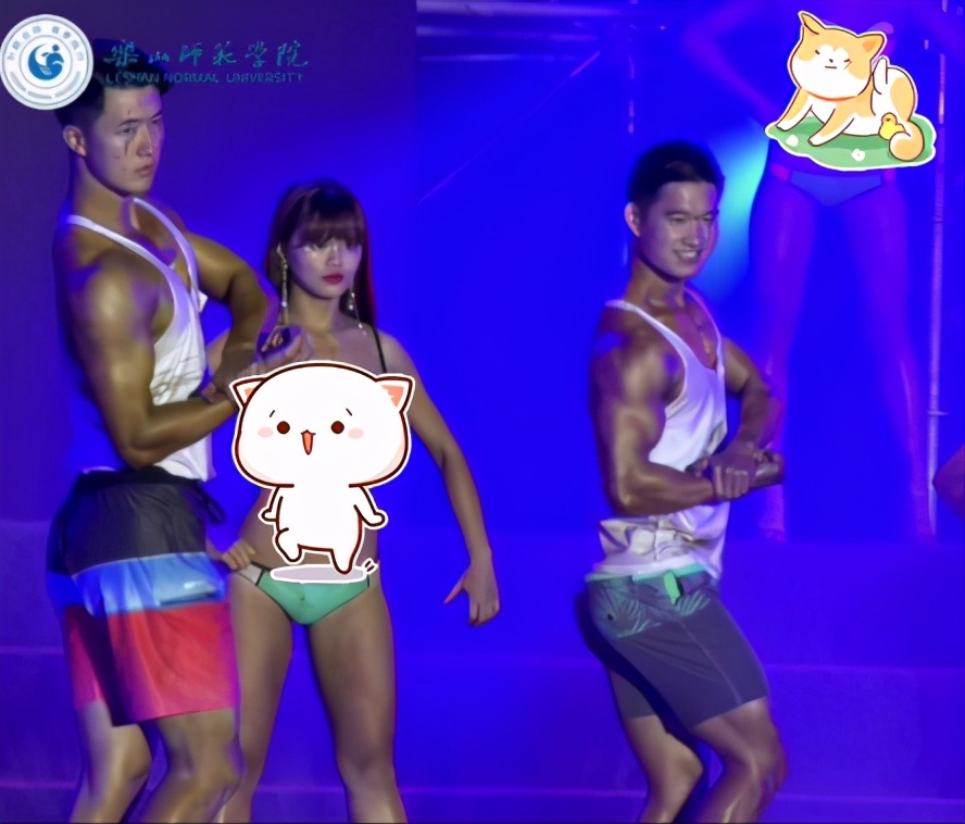 师范学院因表演“肌肉男女”被封：穿着暴露 学校：这是展示专业