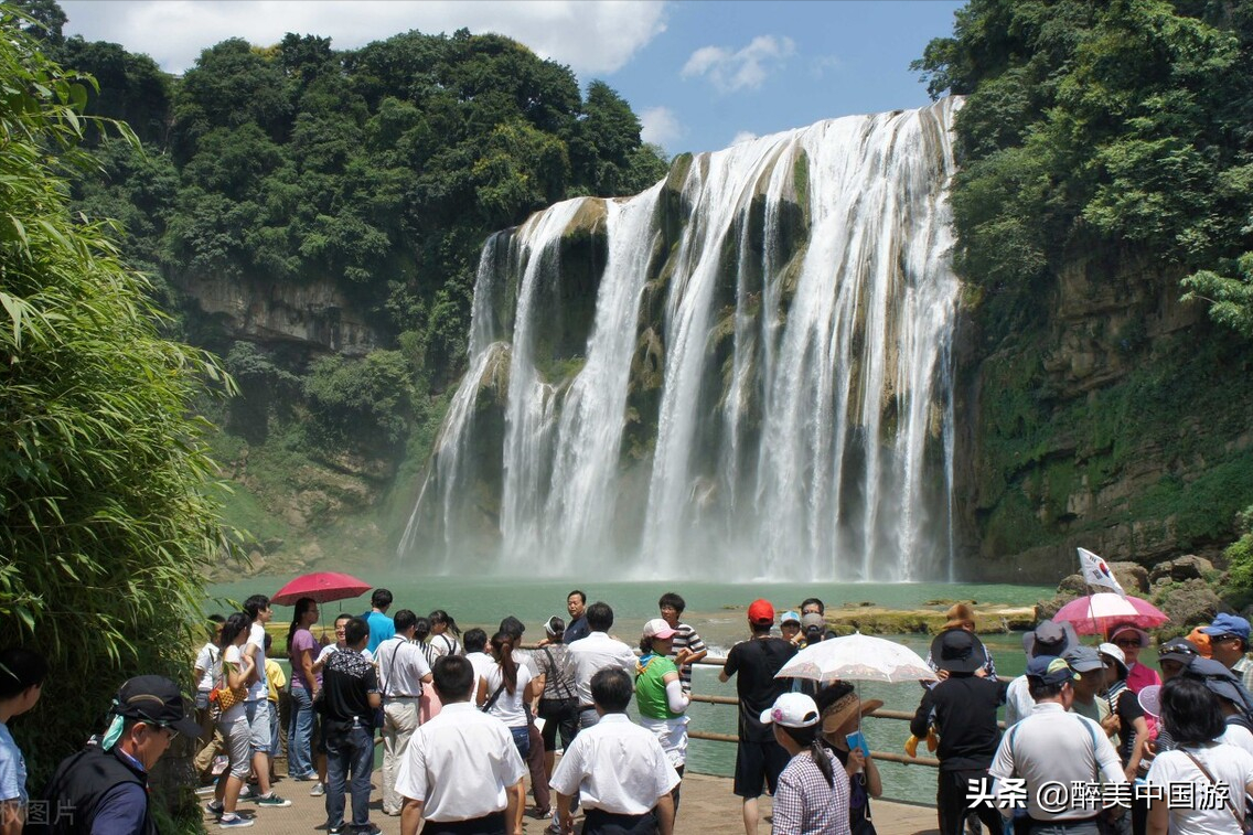 中国4大瀑布,个个雄伟壮观,气吞山河,每一处都会震撼你的心灵
