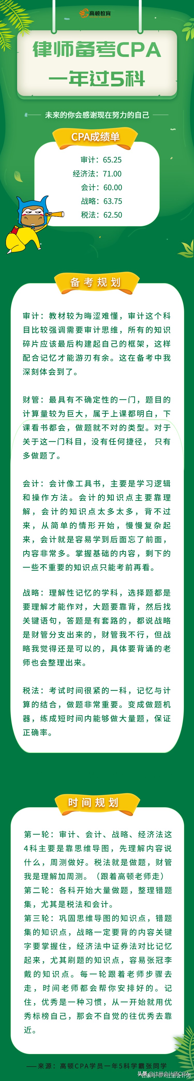 律师考CPA证书价值大吗？作为一名律师怎么备考CPA考试？