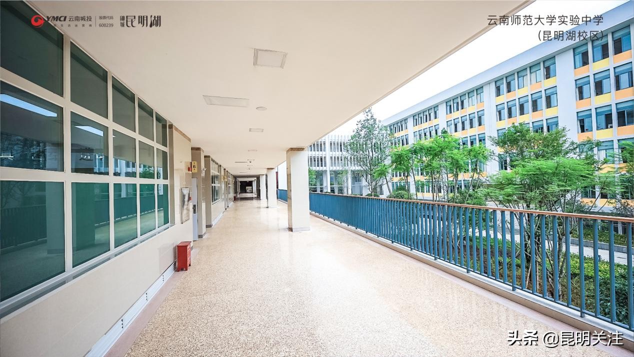 云师大实验中学昆明湖校区迎来开放日，新校区真美