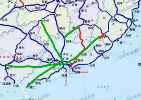 广州市将有26个高铁站，其中12个已经开通使用，14个在规划建设中
