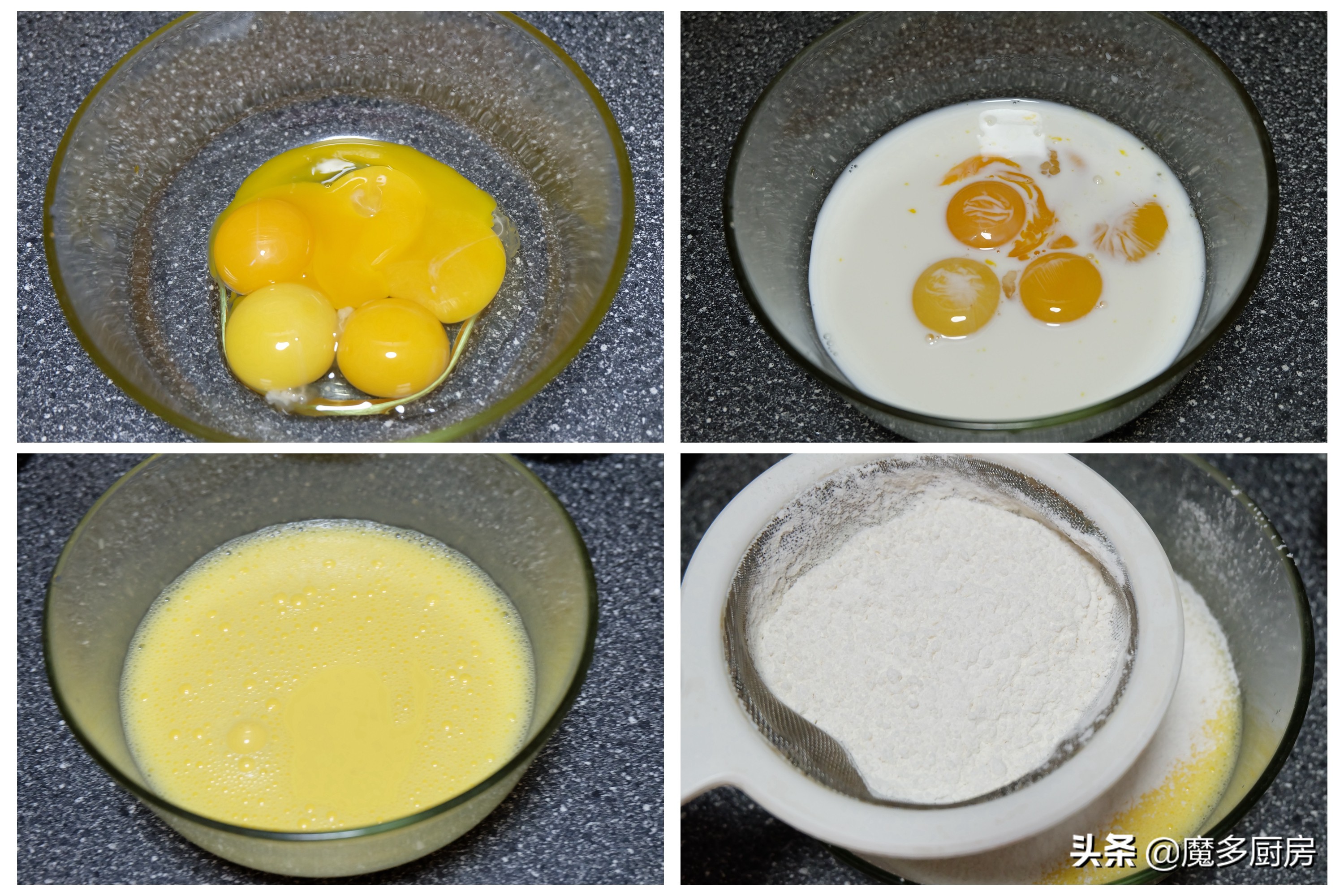 这个蛋糕做法好，无油低糖配方简单实用，两种颜色好看又好吃