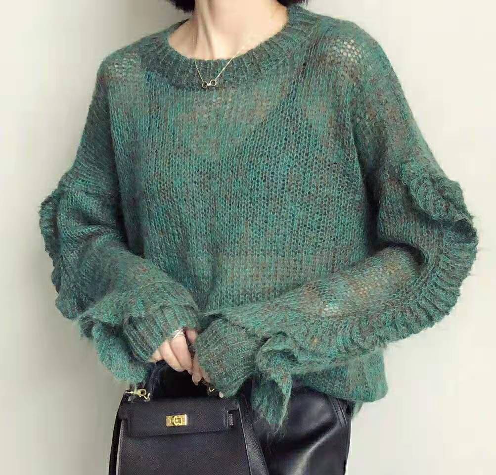 你知道最好的毛衣吗？马海毛——当下最时髦的毛衣，网红界的新宠