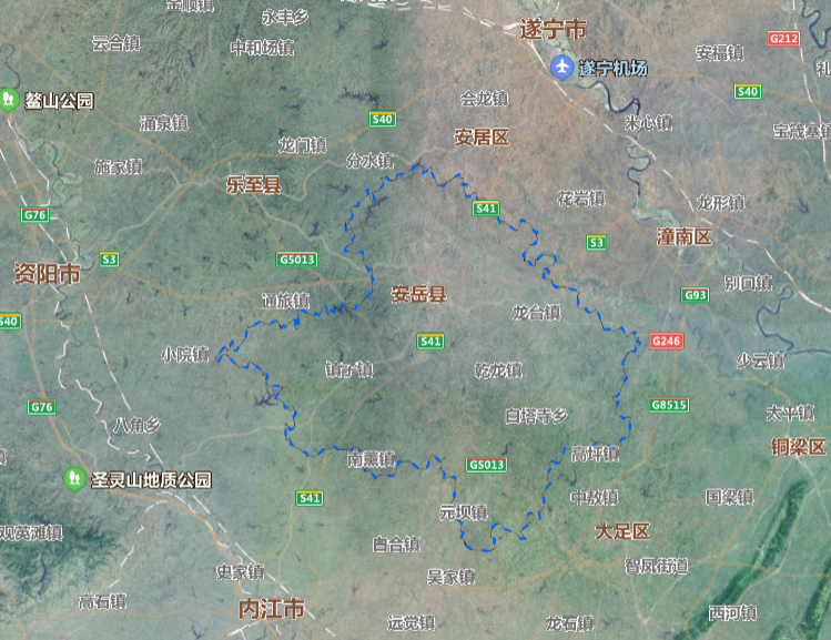 安岳属于四川省哪个城市安岳县行政区划图