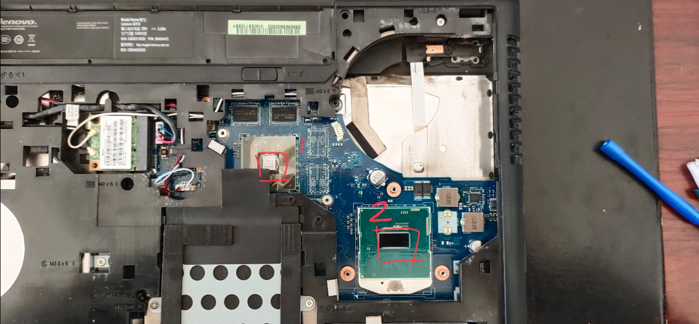 笔记本怎么清灰联想y400拆机图解