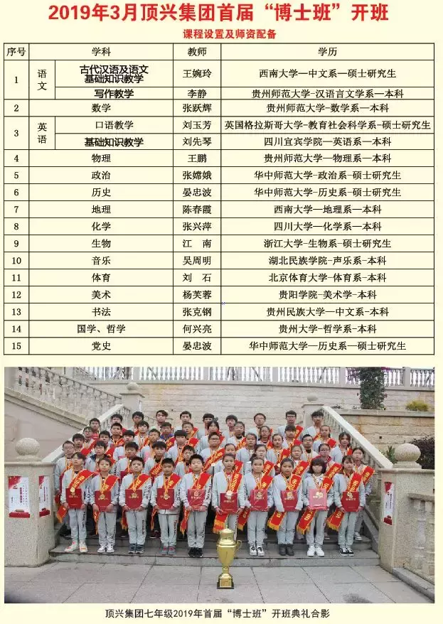 让梦想从这里起航，顶兴学校和峰林学校招生啦！