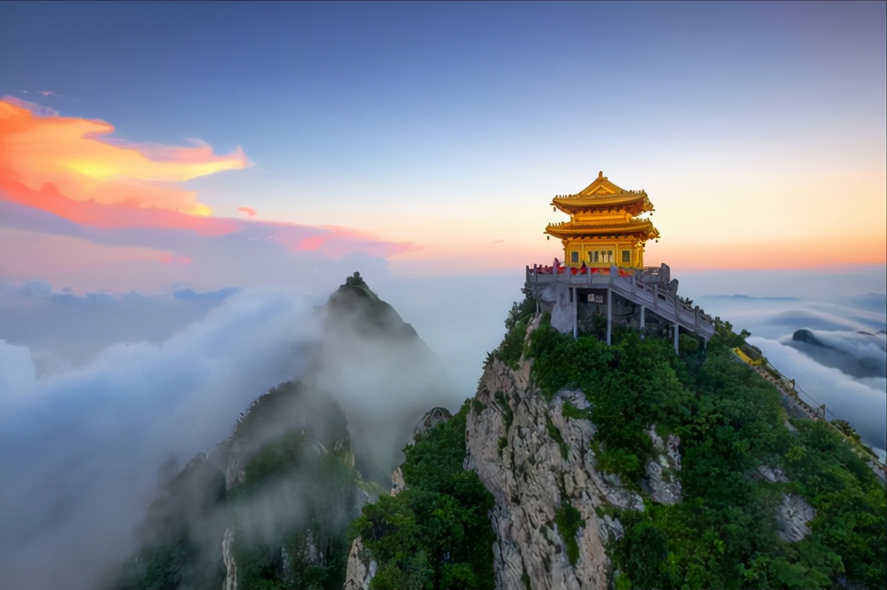 河南洛陽老君山,外國人進不了的景區,實在太美了,風景如畫