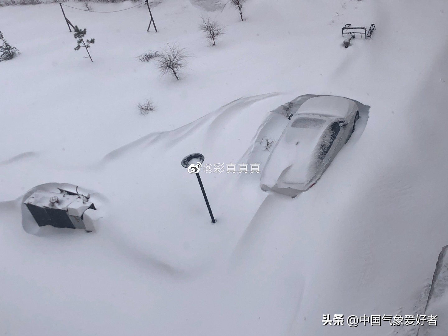 什么情况。暴风雪之后，沙尘暴袭击东北，可以清楚地看到宇宙。