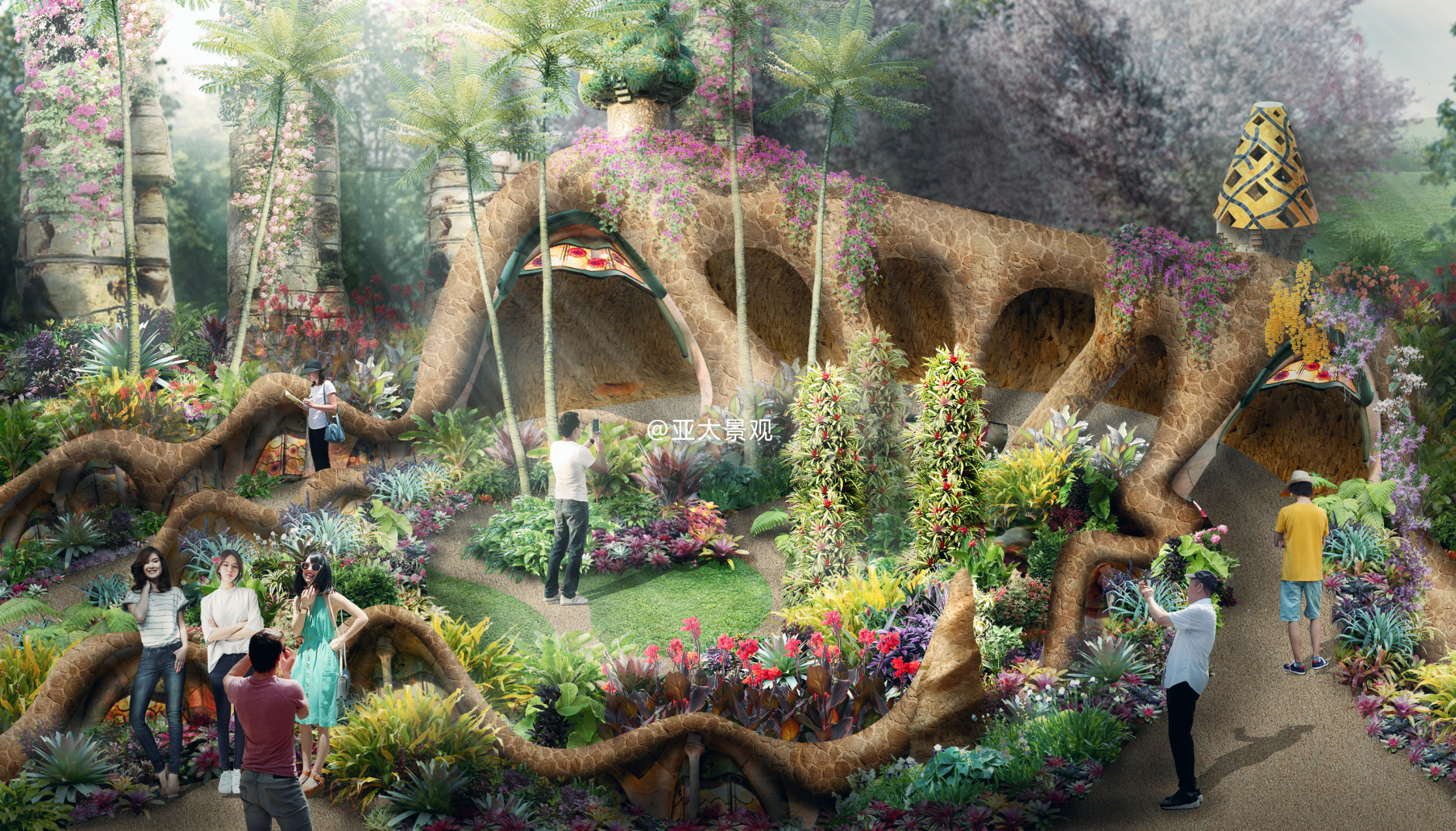 仙湖花园走出梧桐山