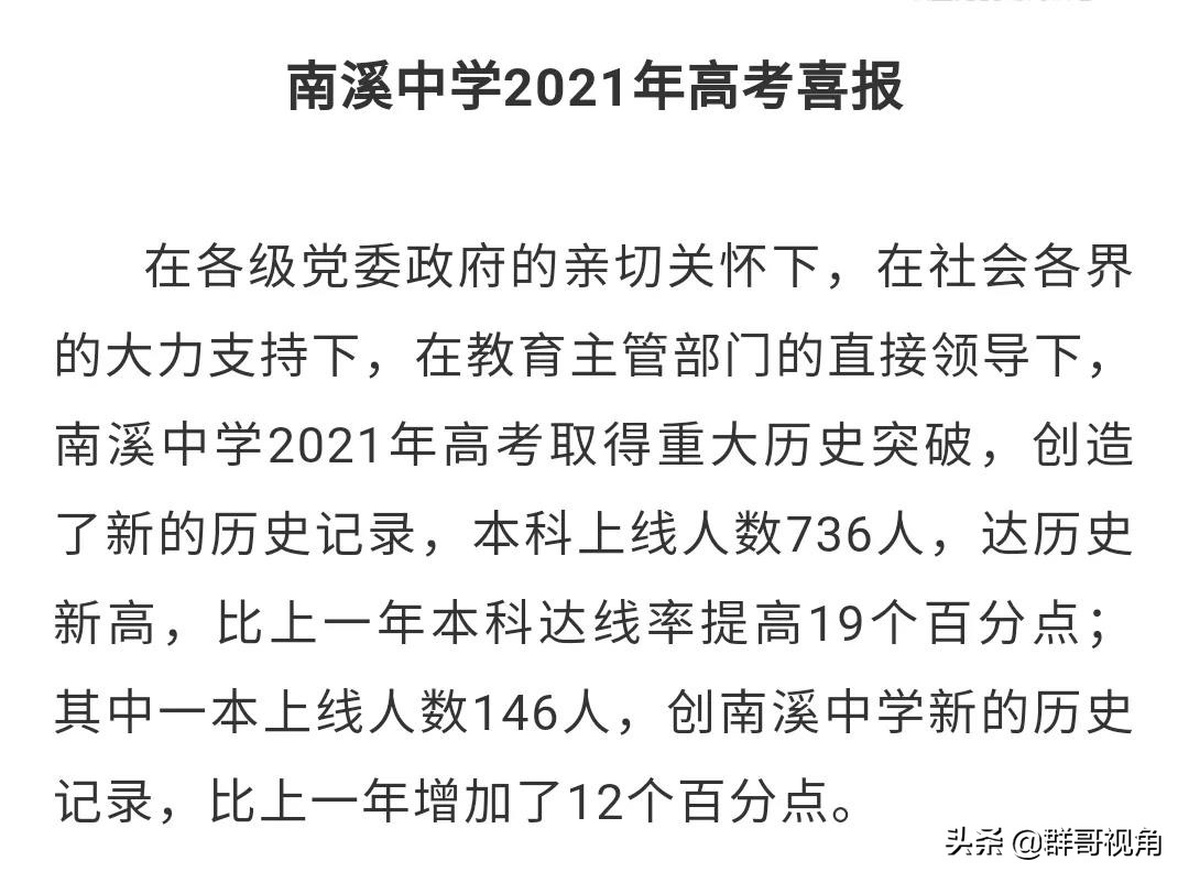六安市14所高中2021年高考喜报汇总