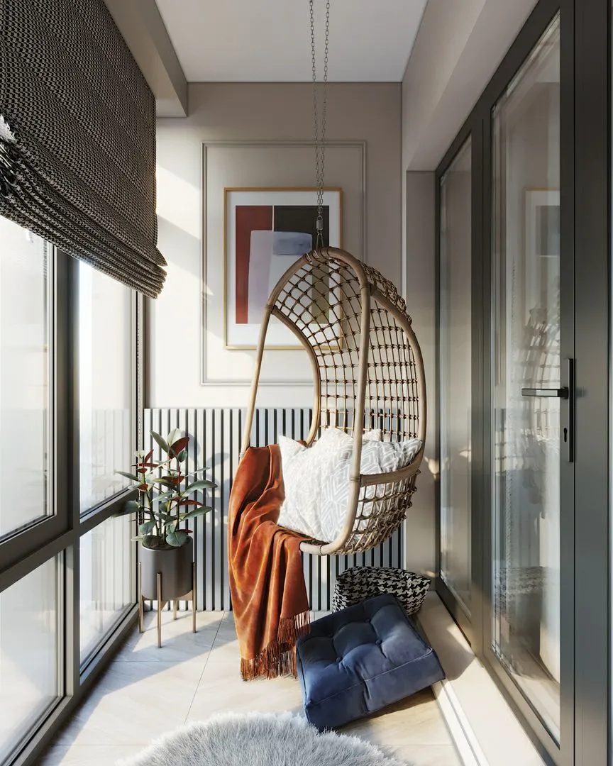 卧室带阳台,这么设计就对啦