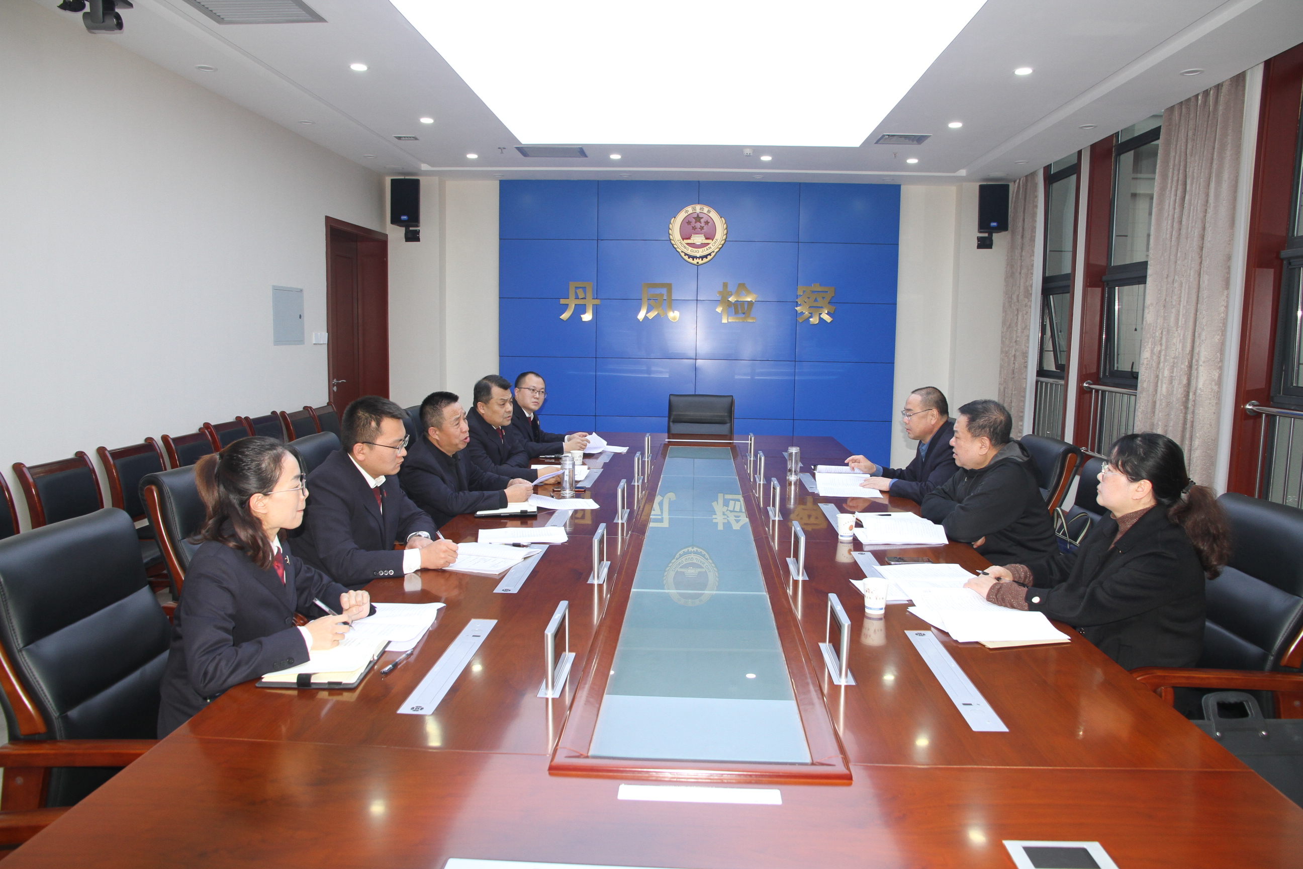 商洛市人民检察院副检察长赵勇调研指导丹凤县院刑事检察工作
