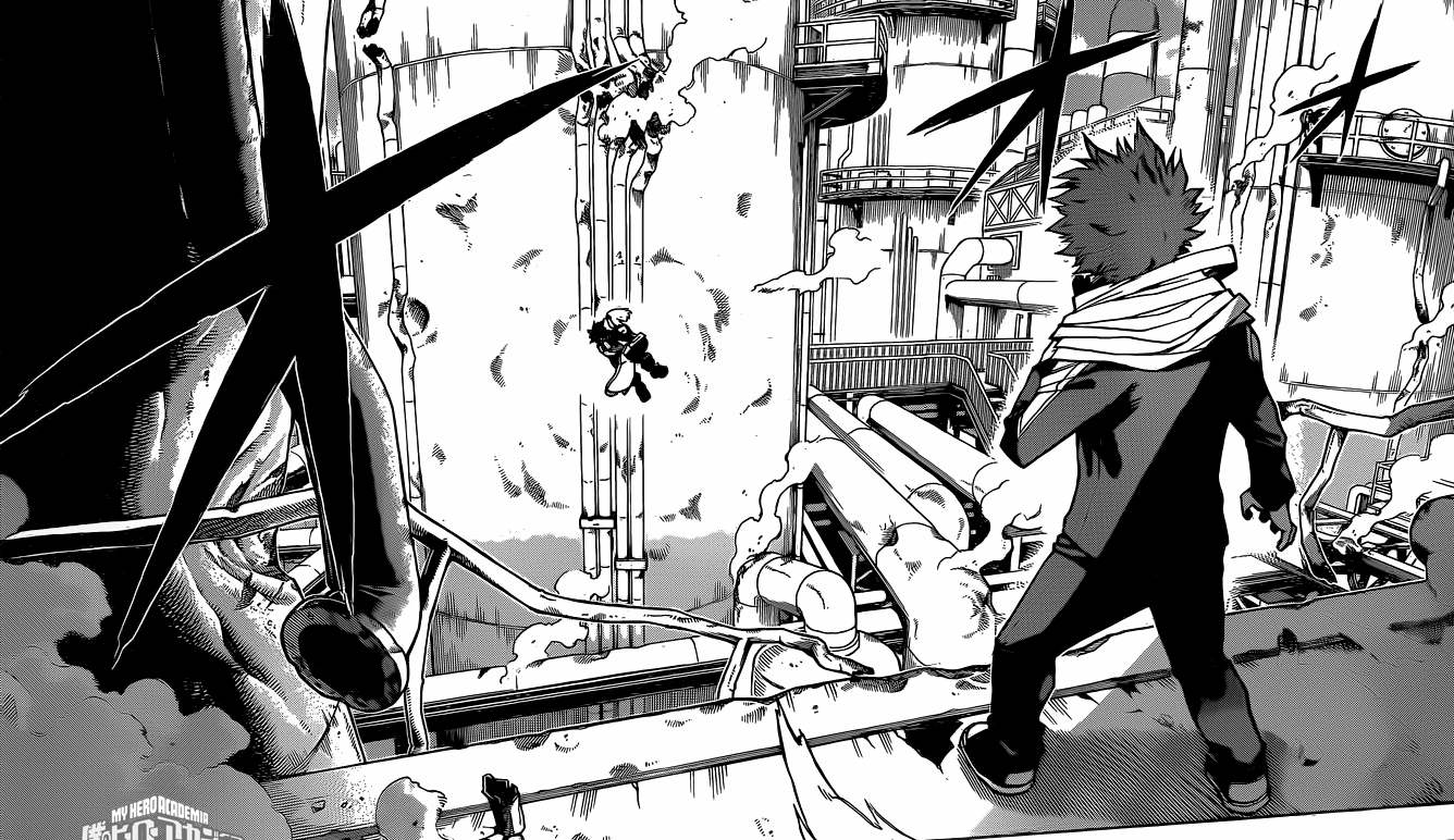 我的英雄学院213话：大混战开始！绿谷vs心操老对手即将再战！