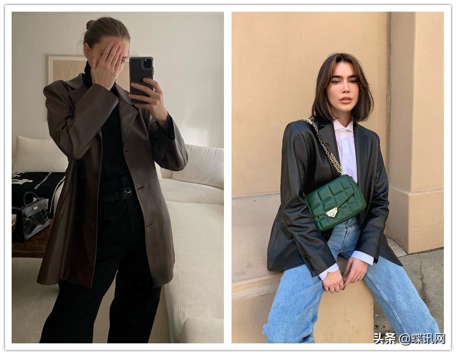 时髦精都选这几款皮衣，就挺好看的