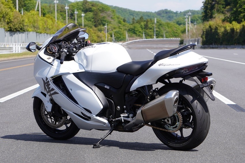 摩托车铃木大战川崎 hayabusa/h2sx赛道pk