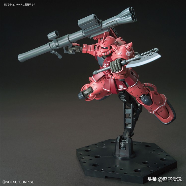 爱玩：HG GTO 1/144 夏亚专用 扎古2 赤色彗星 VER.