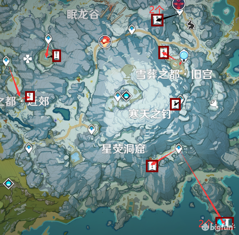 「原神」雪山详细隐藏成就攻略