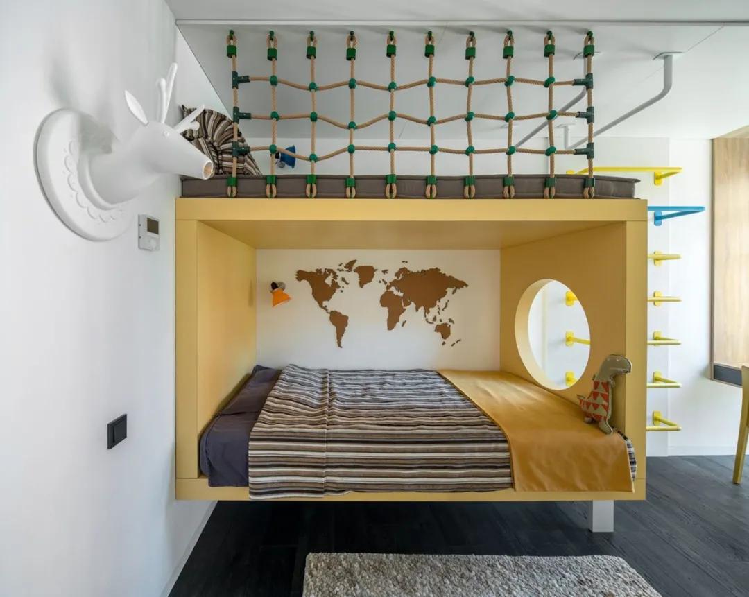 【親子宅設計精選】如何設計現代兒童房？這50款案例太酷炫了