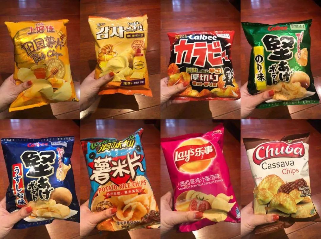薯片测评：多力多滋最脆，乐事最受欢迎