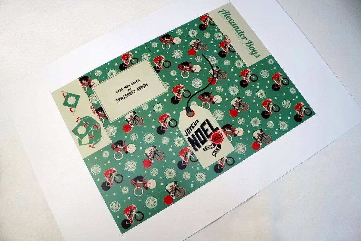 圣诞节贺卡设计，速藏