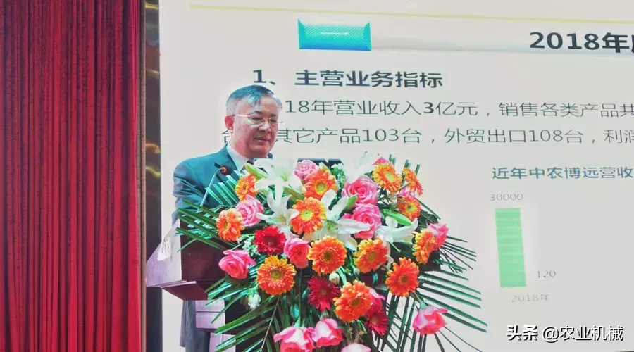 中農博遠2019年目標:營業收入5.2億元,銷售3500臺農機
