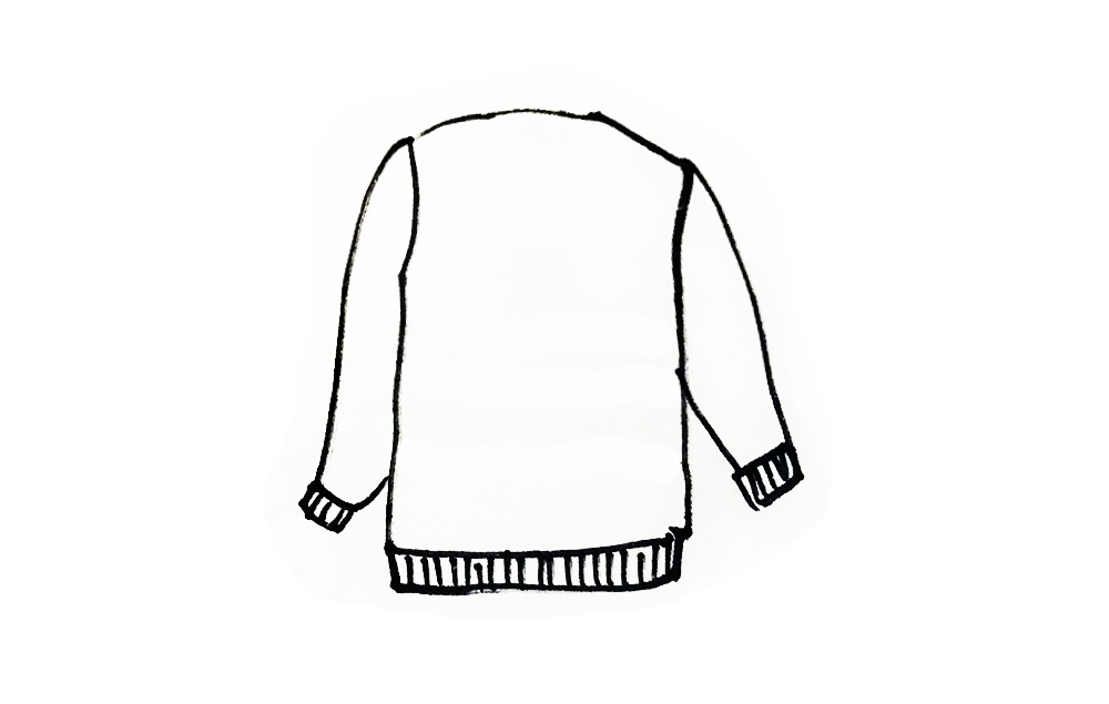 亲子简笔画衣服素材｜10款卡通衣服的画法，跟着步骤，简单易画