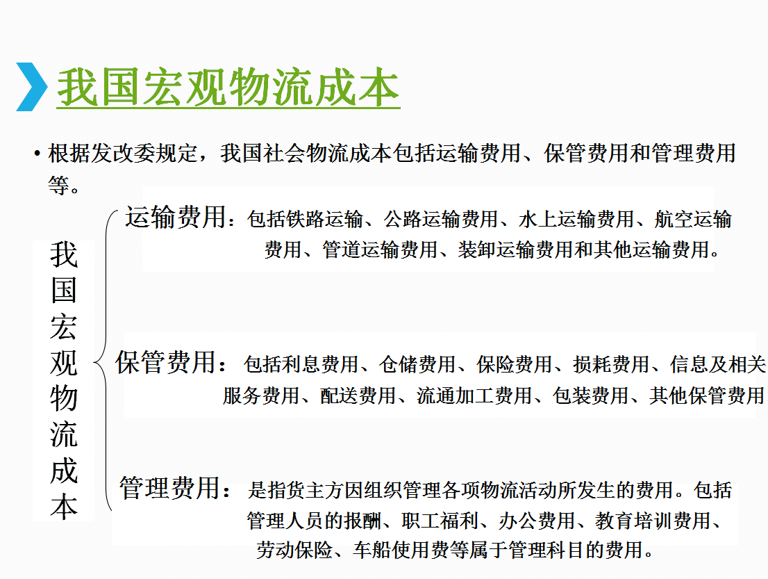 别走，一份物流行业成本核算+会计分录资料，帮你解决工作难题