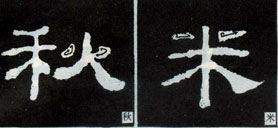 隶书入门基本笔画写法（零基础隶书的基本笔法）