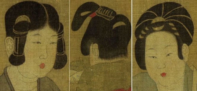 青丝如瀑绕指柔，一缕风情诉尽温柔