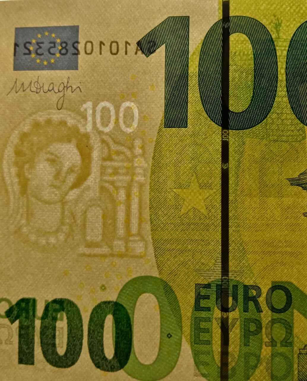 比美元还值钱的货币,欧罗巴女神系列之100欧元