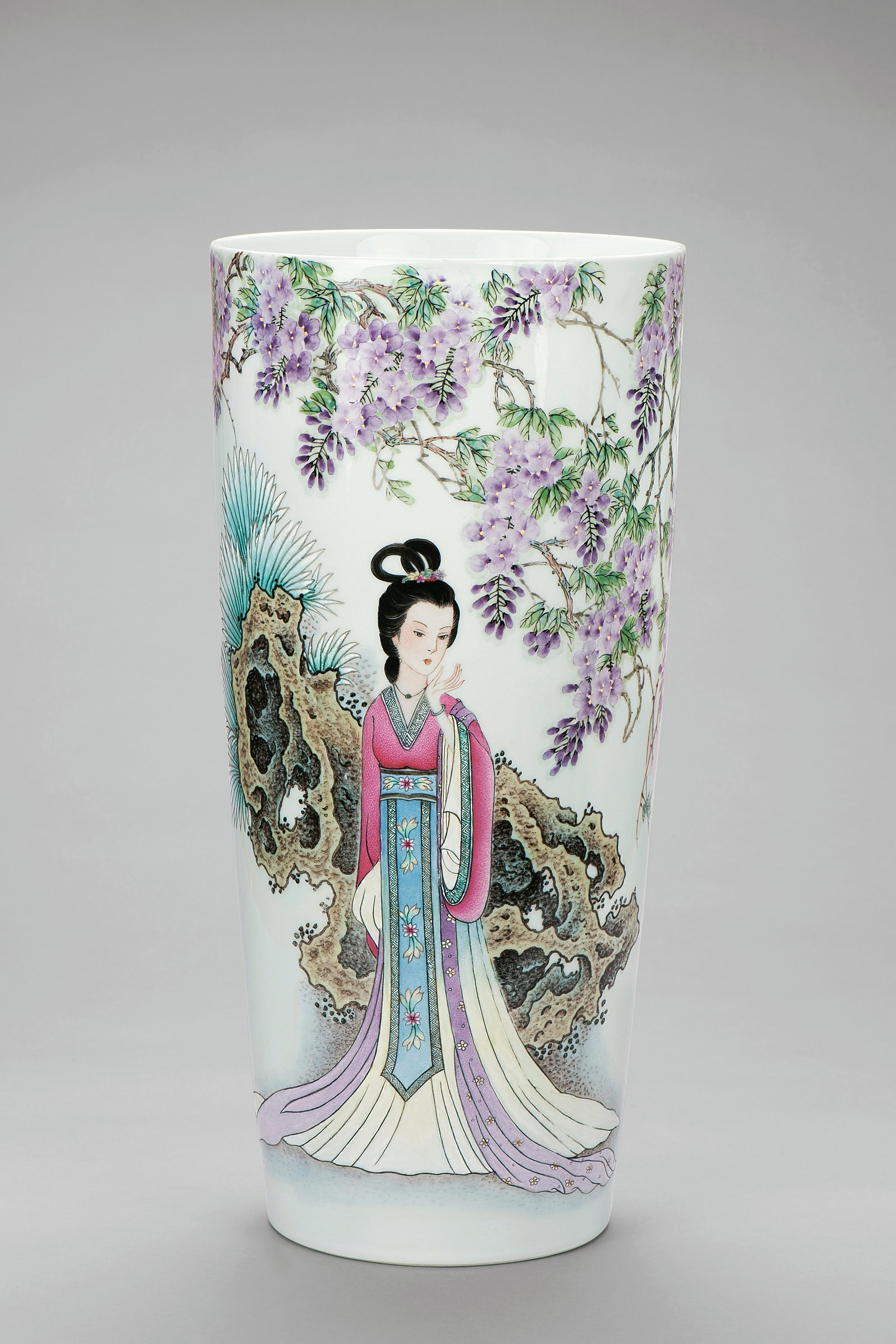 7501 水点桃花女王,中国工艺美术大师 徐亚凤拍卖界最贵20件作品