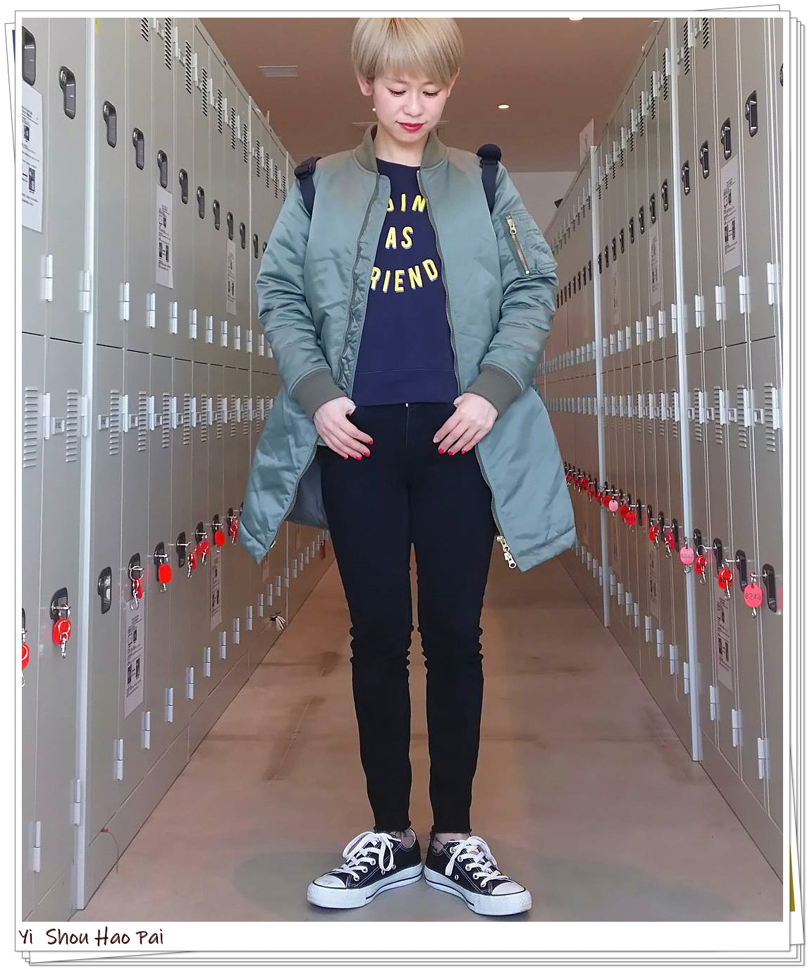 秋冬季的匡威鞋搭配