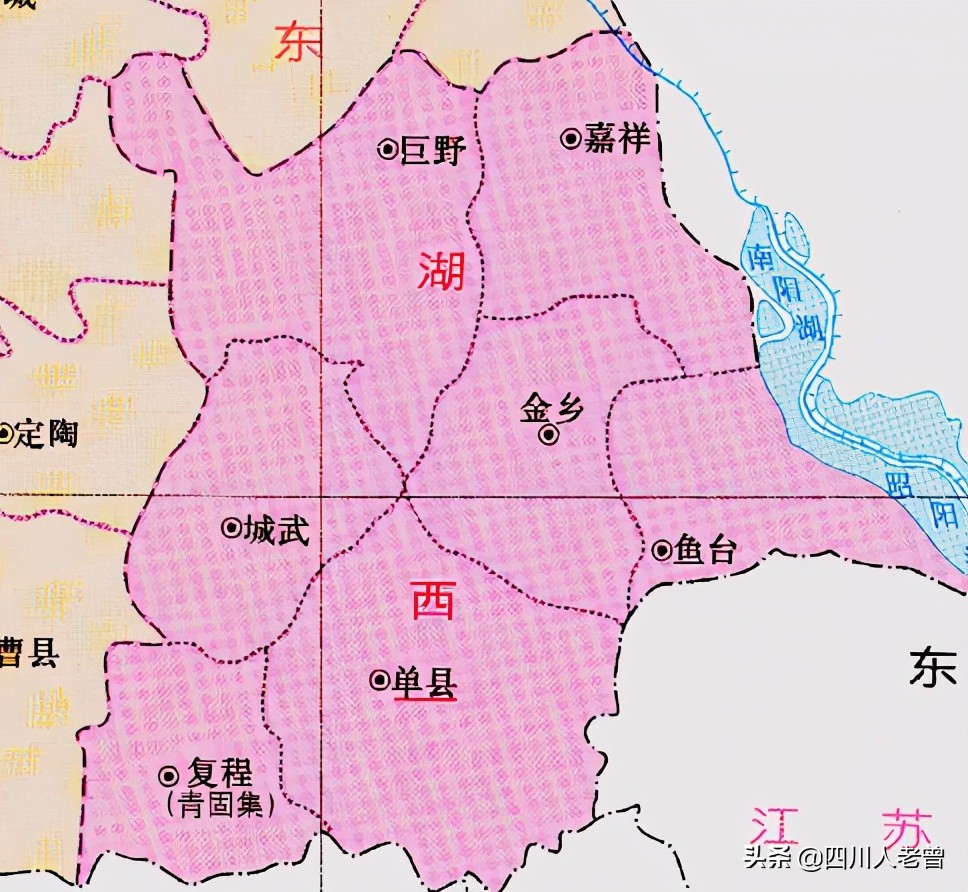 菏泽市下辖7县历史沿革