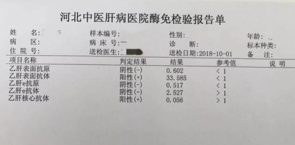 乙肝能不能转阴？怎么看乙肝的抽血检查报告？医生：牢记两对半