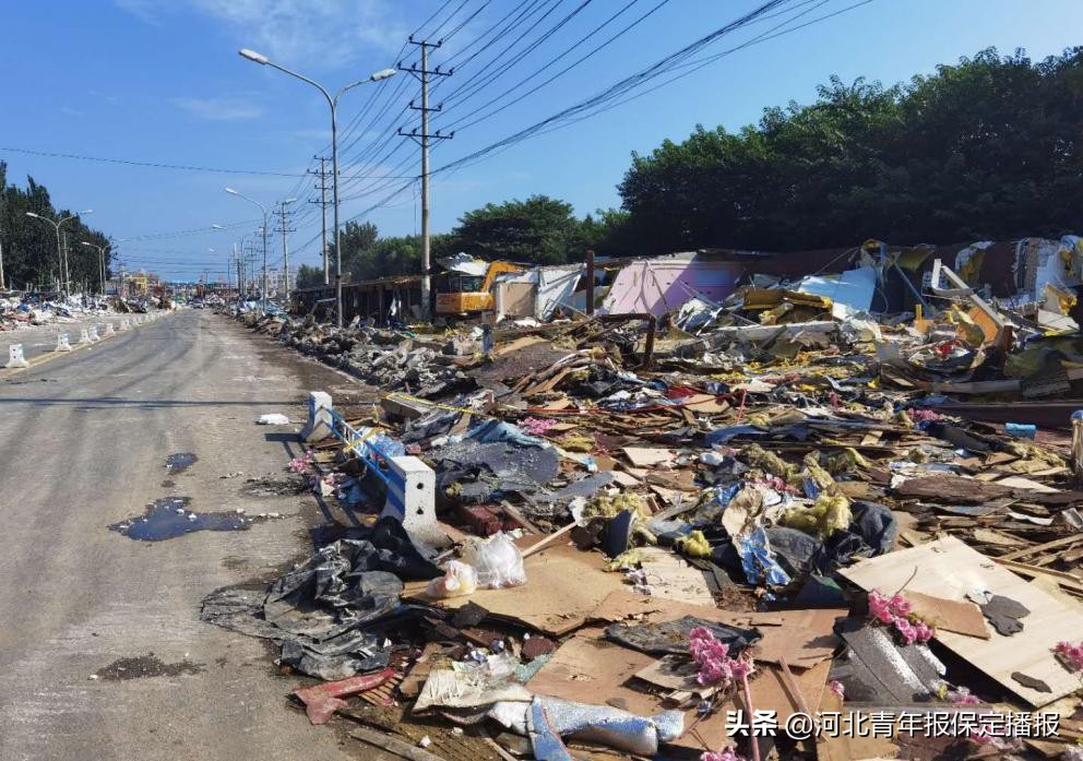 河北大学新校区北街市场已拆！官方：将建便民市场