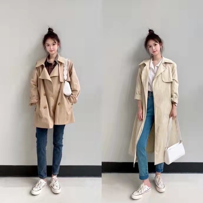 这才是适合小个子女人的秋天装扮！这2个技巧，穿出气质满分