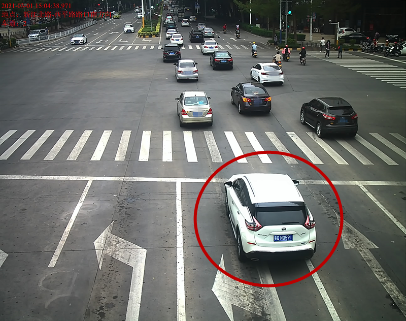 交通违法曝光！