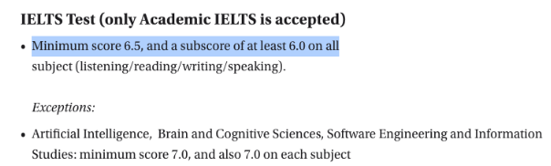 博士申请你可别忘了语言成绩！各国申博雅思成绩要求汇总来了！
